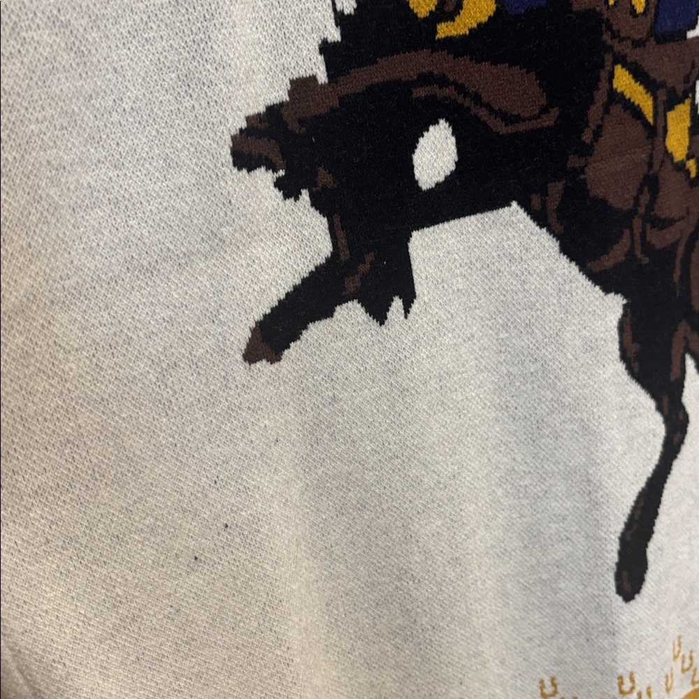 Cruel Denim Graphic Rodeo Cowboy Cardigan. - Picture 5 of 8